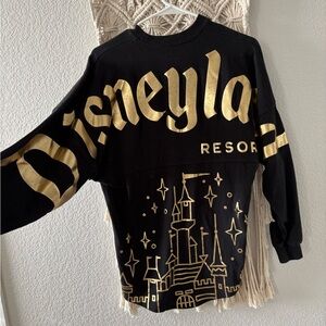 Disney Black and Gold Castle Spirit Jersey